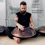 Ручный диск ручной диск 10 Tone Handpan Professional -Agrade Drum Drum Air Drums Percussion Percussion Instrument Забытые барабаны, чтобы начать