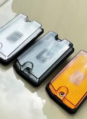 兰德酷路泽2024年LC70角灯白色黄色熏黑改装LC76新款FJ79叶子板灯