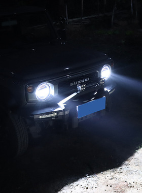 适用于2019-2021新吉姆尼JB74 改装LED大灯总成 远近日行光转向灯