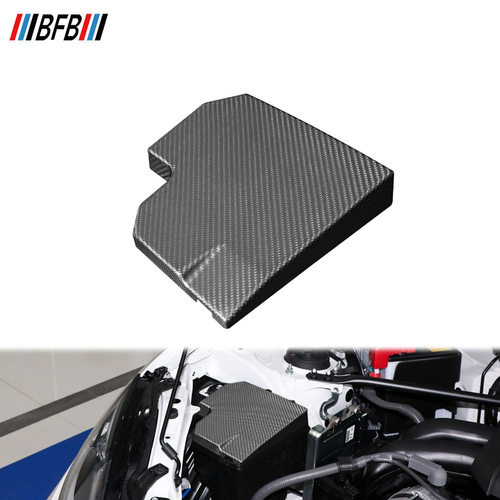适用新款斯巴鲁BRZ 丰田GR86碳纤维哑光引擎内保险盒盖 发动机盖