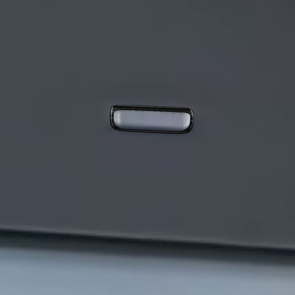 适用于22款丰田voxy/noah90系不锈钢前车顶喇叭框装饰框音响框