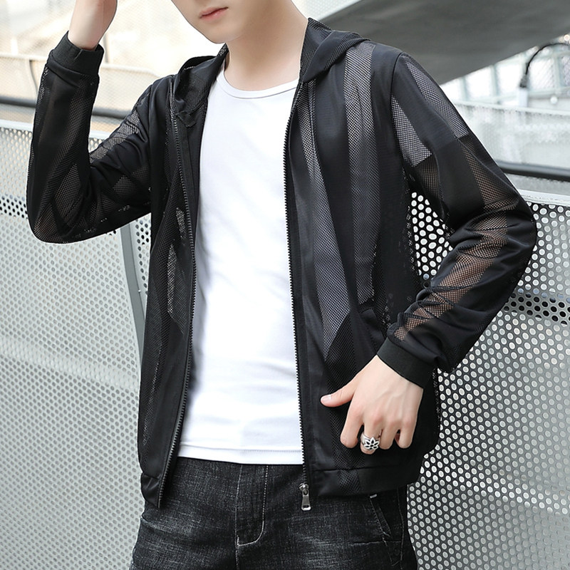 防晒衣男女超薄透气韩版潮镂空防晒服速干长袖春夏季男士夹克外套在类目 男装, 夹克中 - 来自Buy2taobao.com提供专业的淘宝代购服务