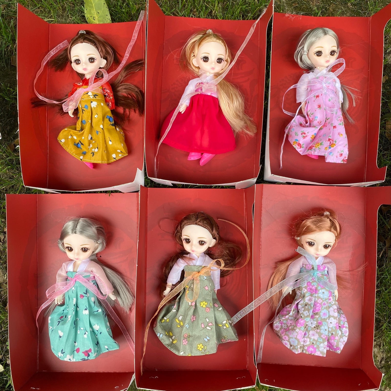 汉服古装人偶玩具关节小