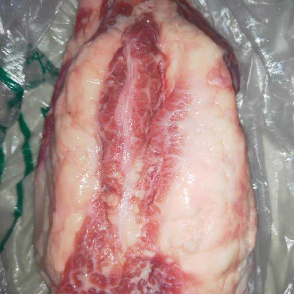 5斤精修牛胸口油二合一生牛肉新鲜火锅烧烤食材无注水黄牛油整块5
