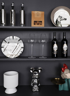 餐边柜装饰品橱柜层架装饰摆件