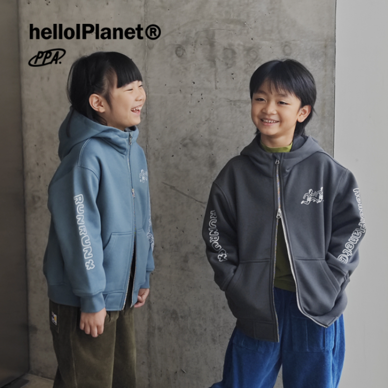 ppapa 黑科技抗静电恒温抗菌针织保暖儿童长袖卫衣外套 1013122