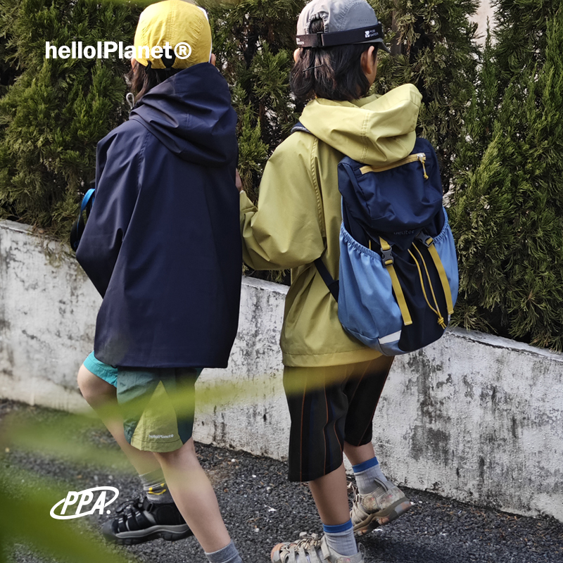 ppapa超轻防水户外儿童冲锋衣