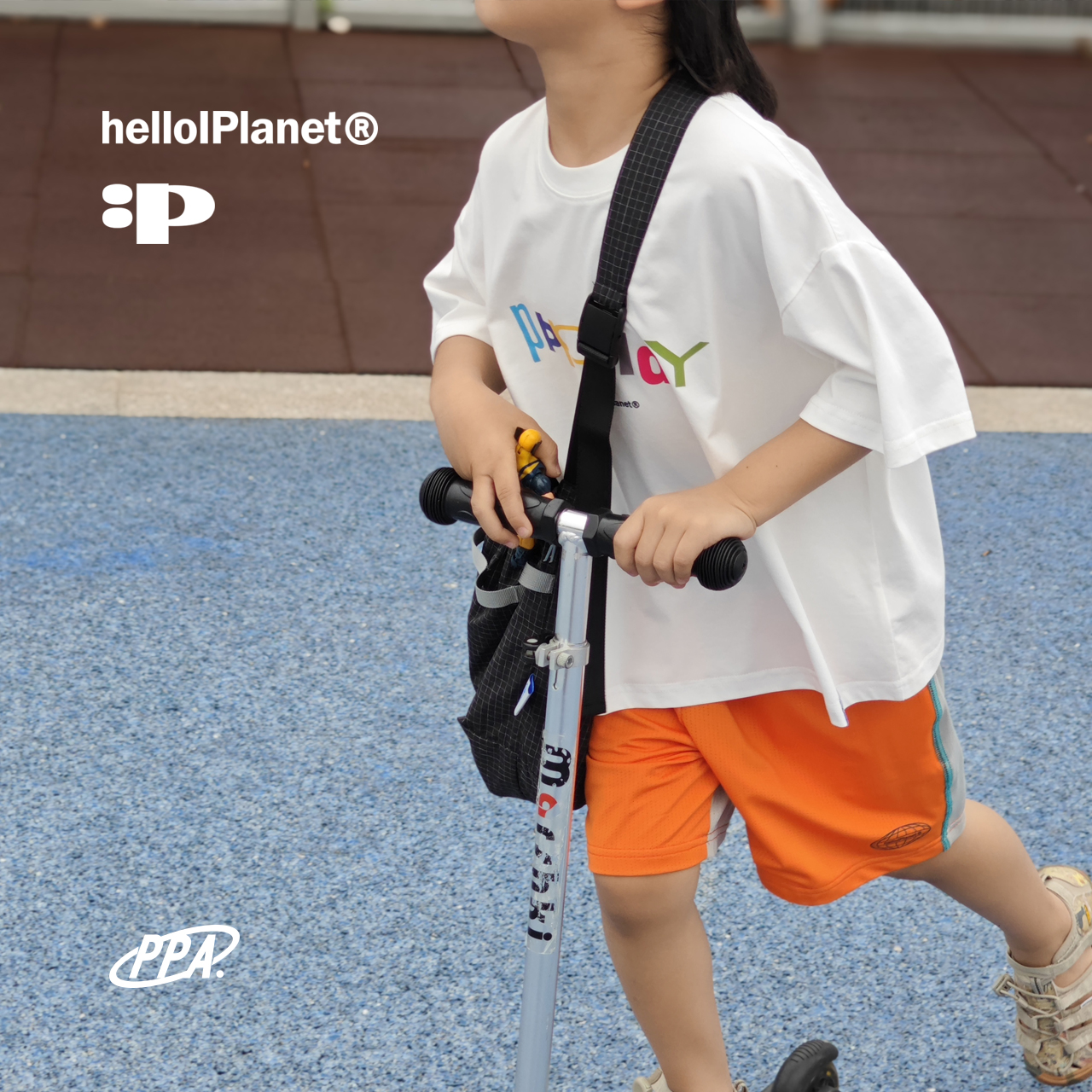 ppapa 现货趣味印花索罗娜轻薄儿童户外宽松透气T恤上衣 913642