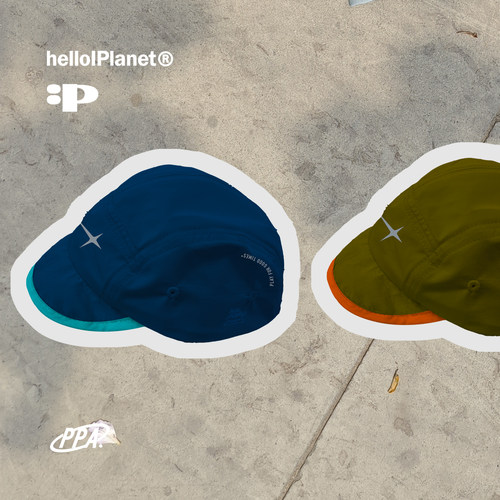 ppapa 现货运动鸭舌帽可调节户外运动速干透气儿童 PA-0002