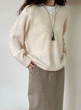 韩国车静媛同款毛刷流苏吊坠项链