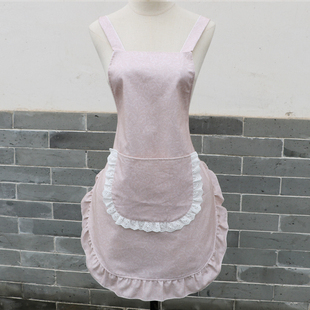 高颜值防泼水围裙厨房家用2026新款高级感年轻款女油做饭围腰