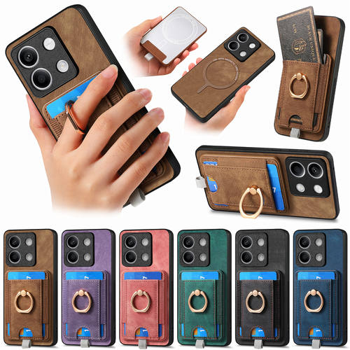 BEFOSPEY小米14手机壳磁吸卡包