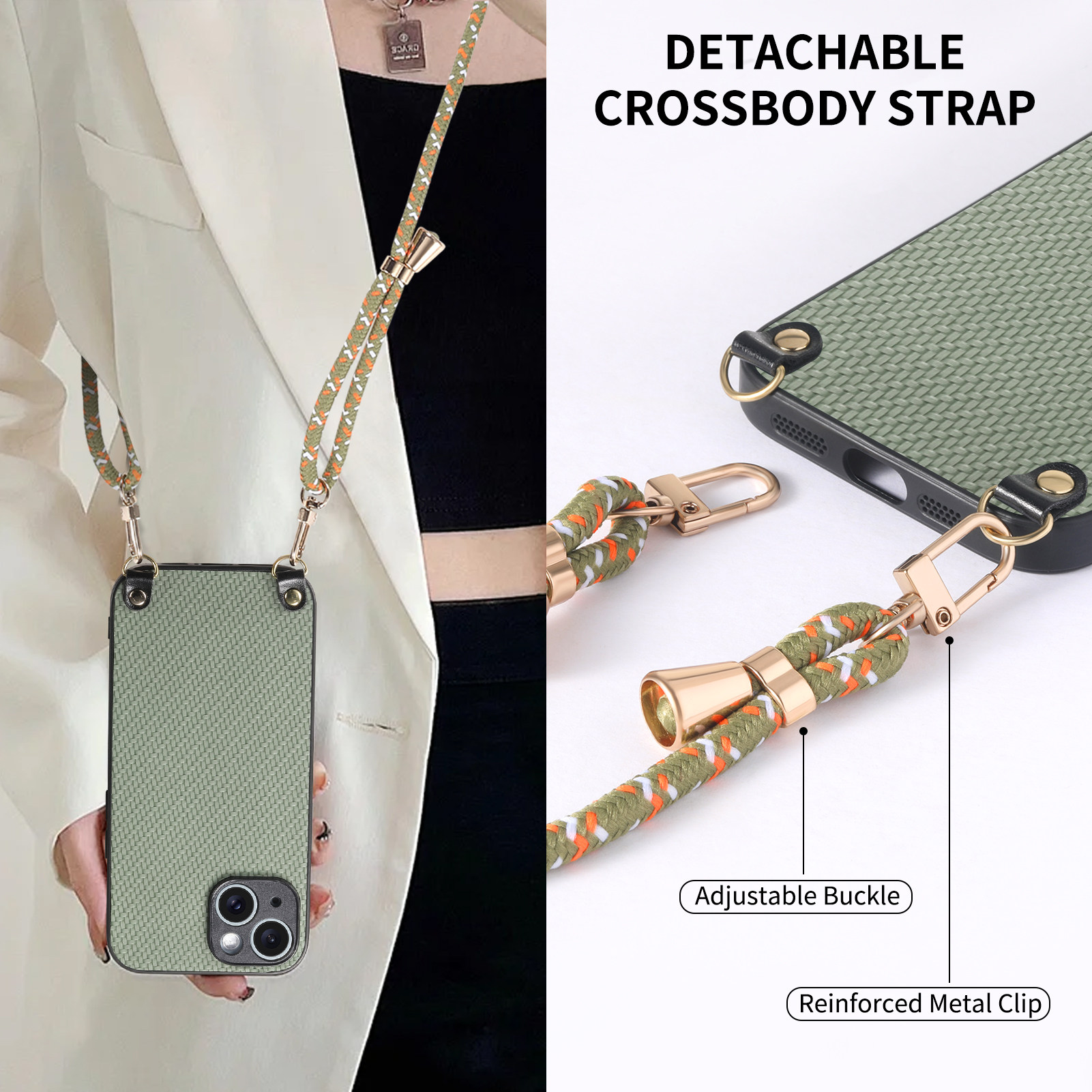 iPhone16pro斜跨可调节挂绳手机壳适用iPhone14ProMax卡包15plus保护套13苹果12简约纯色11硅胶壳xsmax挂脖,3C数码配件,手机保护套/壳,淘宝优惠券,粉丝福利购,淘宝优惠卷