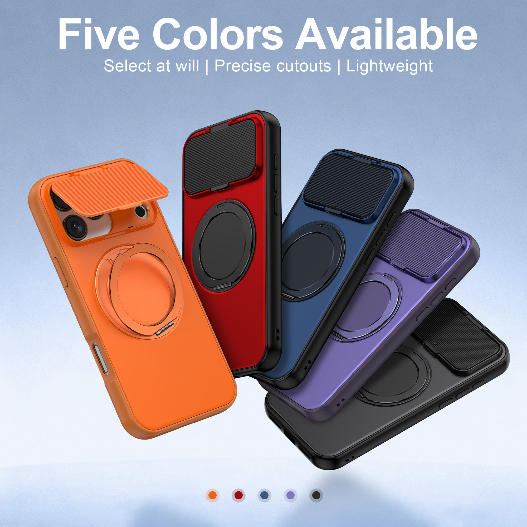 带翻盖镜头保护适用苹果17Air手机壳可360度旋转磁吸支架iPhone16promax新款15plus防尘14pro肤感13全包12p