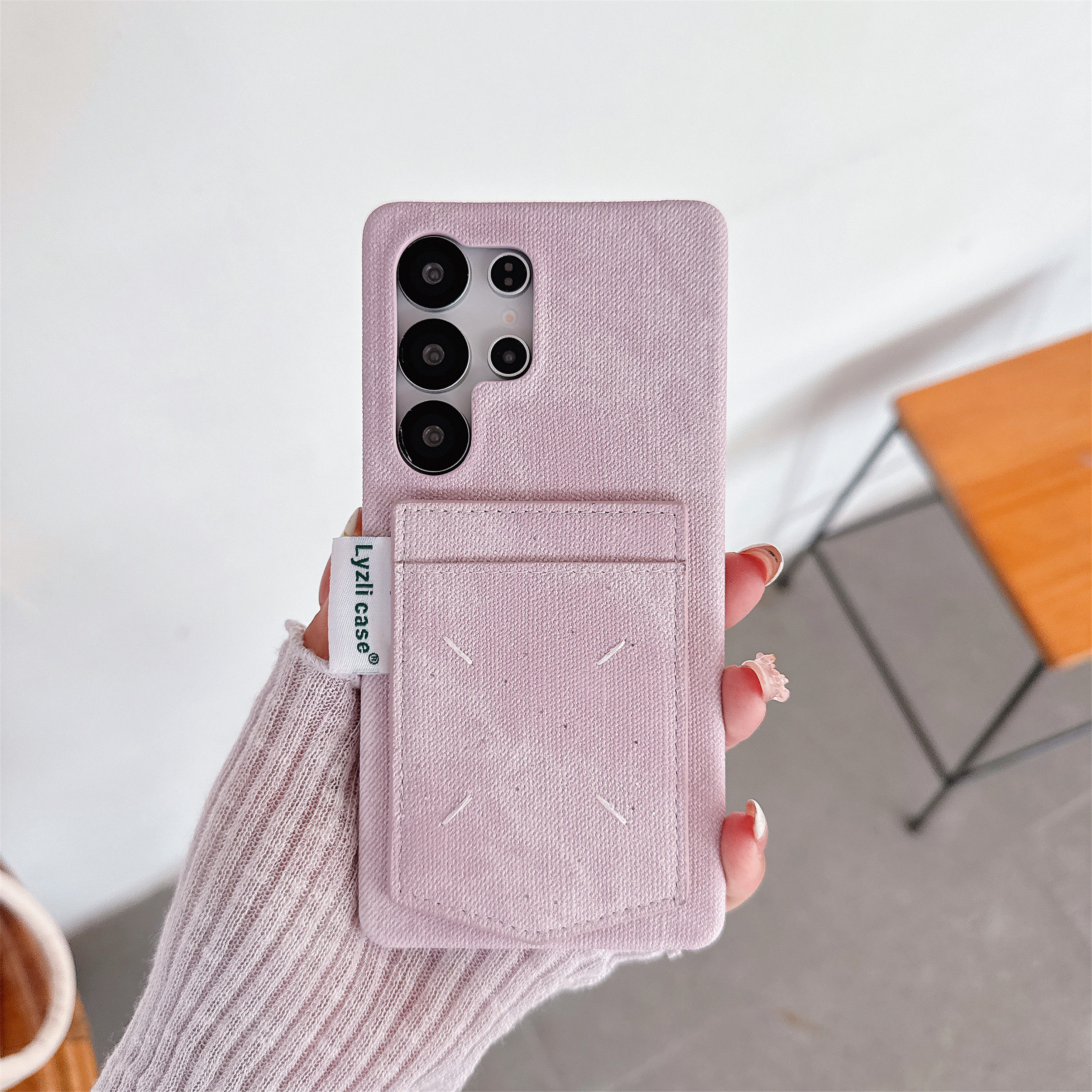 牛仔可插卡皮质适用三星s25ultra手机壳s24插卡保护套三星s24ultra放卡壳s23小众s23ultra手机壳25手机壳卡包