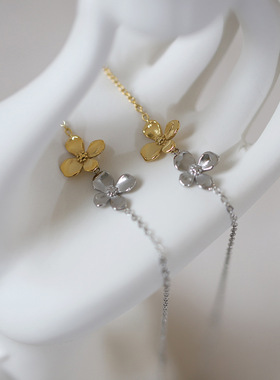 简约手链桂花闺蜜款撞色金银