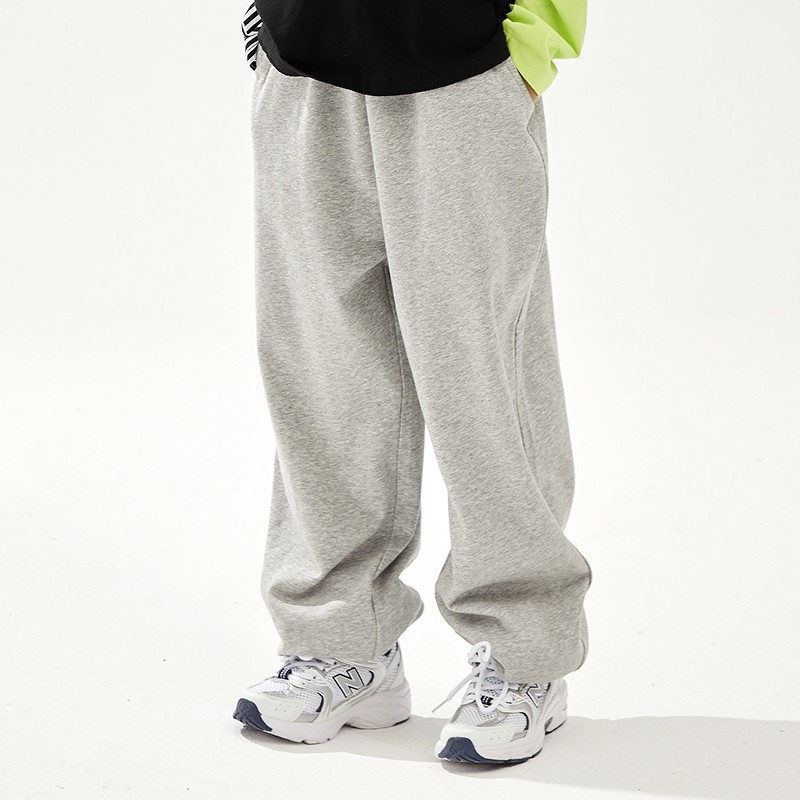 DK潮牌童装秋冬男童宽松卫裤大童儿童休闲加绒运动裤中大童长裤子