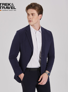 【商场同款】TREKTRAVEL德国飞鹰西服男士休闲西装外套J104414L2