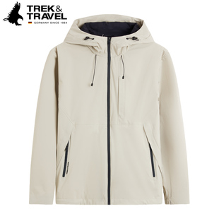 [商场同款]TREKTRAVEL德国飞鹰连帽夹克男春季简约外套H22271562