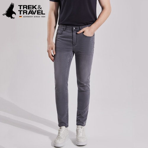 TREKTRAVEL德国飞鹰牛仔裤男