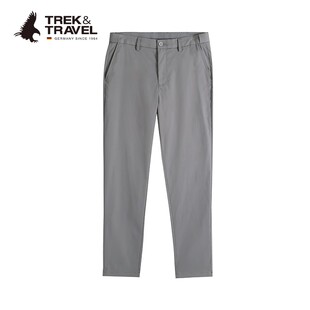 TREK&TRAVEL德国飞鹰长裤男青年直筒宽松裤子男装舒适休闲裤