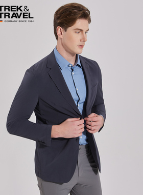 【商场同款】TREKTRAVEL德国飞鹰西服男士春季新品外套J104614D1