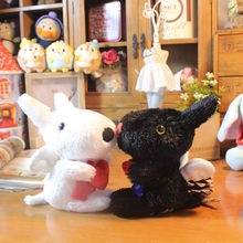 日单正版卡斯波与丽莎Gaspard et Lisa坐姿天使翅膀抱心公仔玩偶