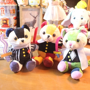 日单正版 鬼灭之刃 jump shop炼狱 恋 蛇 js限定小熊公仔挂件玩偶