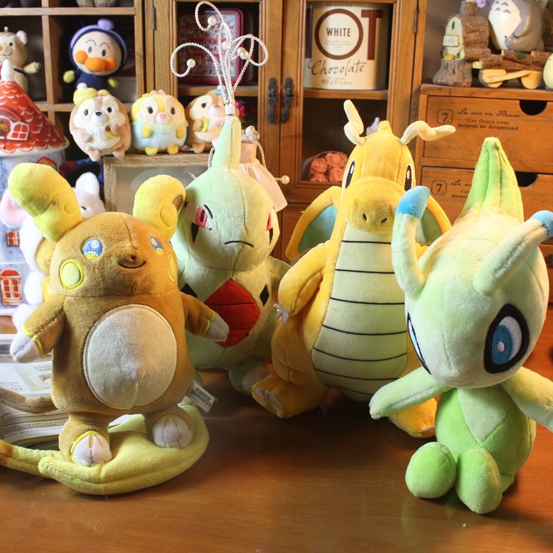 日单 宠物小精灵 阿罗拉雷丘 由基拉雪拉比 快龙 毛绒玩偶娃娃,玩具/童车/益智/积木/模型,毛绒/玩偶/公仔/布艺类玩具,淘宝优惠券,粉丝福利购,淘宝优惠卷