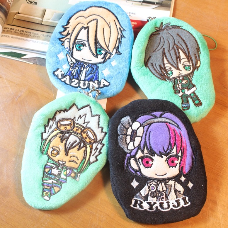 日单  king of prism棱镜少男 金口 夹包 可爱零钱包 挂包挂饰