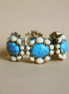 跨境通时尚手链香蕉品牌天然石手链