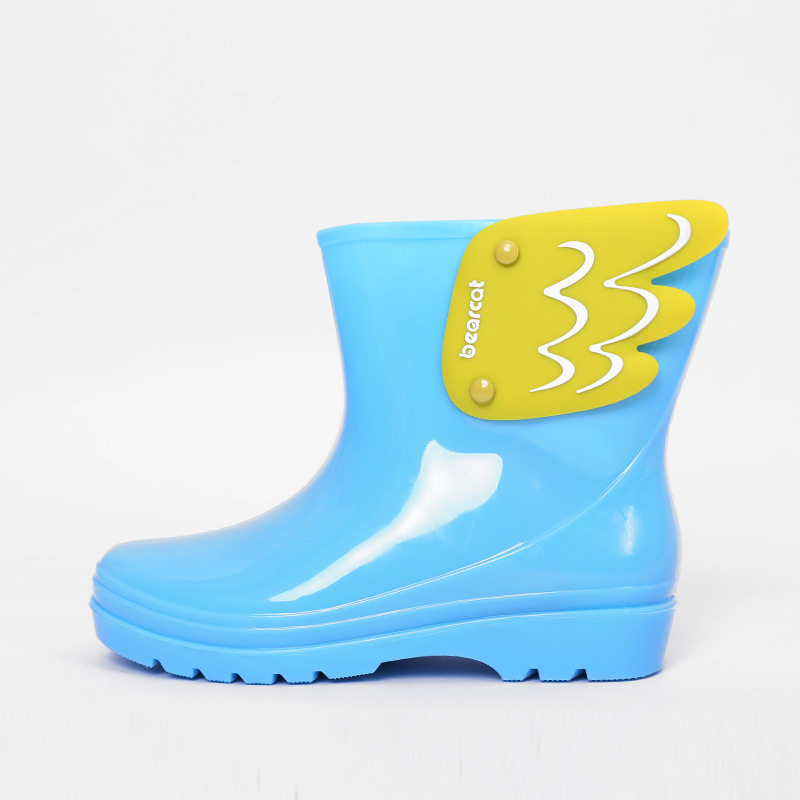小翅膀儿童雨鞋雨靴 环保韩国男童女童学生小孩水鞋防滑雨鞋