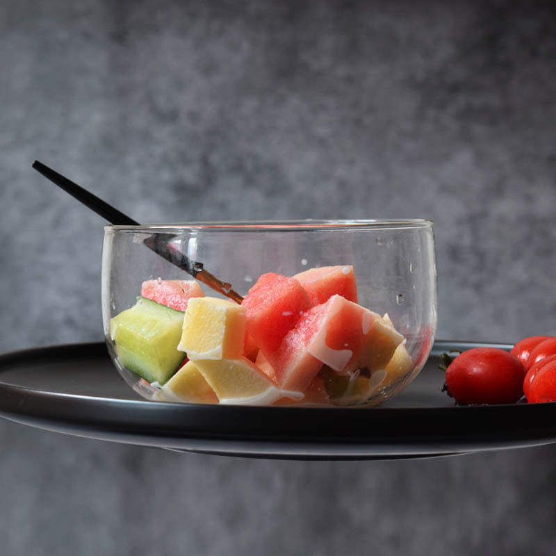 Tea shop Dessert Heat Glass bowl fruit Salad bowl yogurt jelly Milk Cup microwave Steaming and boiling transparentin the Tableware , Tableware , Bowl  category - from Buy2taobao.com to provide professional Taobao agent buy service