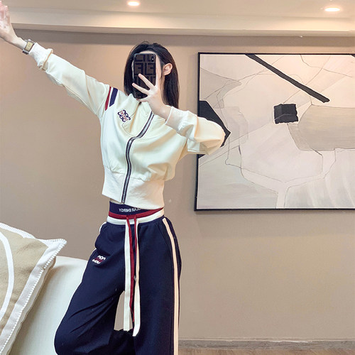 短款立领长袖小外套女拉链上衣潮