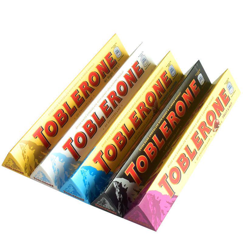 100g 进口瑞士Toblerone三角黑巧克力牛奶白巧克力糖果