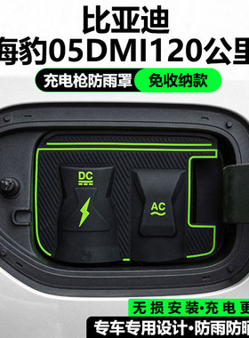 比亚迪海豹05/06/07DM-i海鸥/海豚充电枪防雨罩防漏电免拆隐藏款