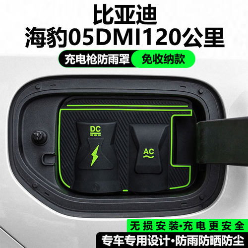 比亚迪海豹05/06/07DM-i海鸥/海豚充电枪防雨罩防漏电免拆隐藏款