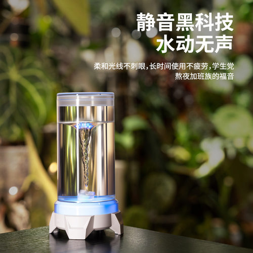 跨境水龙卷小夜灯氛围台灯