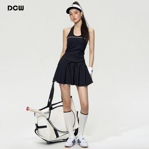 dcw防走光户外网球羽毛球短裙女