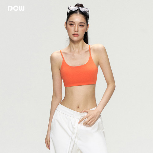 dcw细肩带普拉提健身瑜伽内衣女