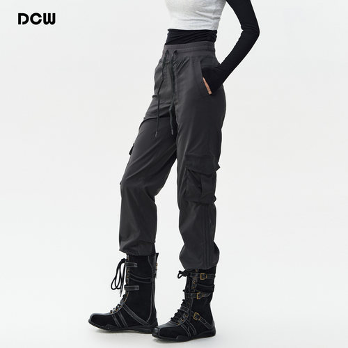 dcw休闲显瘦瑜伽运动户外工装裤