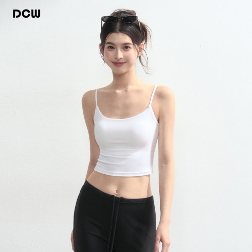 dcw细肩带裸感美背瑜伽健身背心