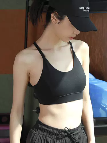 DCW Спортивное нижнее белье, противоударный бюстгальтер без косточек, бюстгалтер, утяжка для груди, майка топ, белая одежда для йоги, красивая спина, для бега