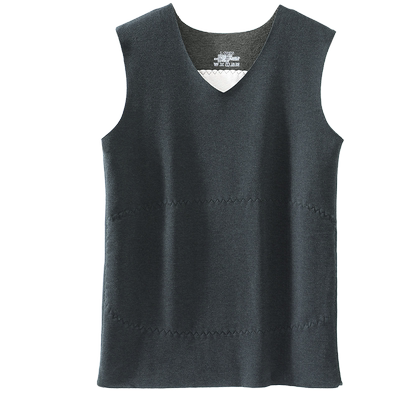 「桑蚕丝羽绒羽毛」贴片保暖背心