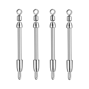 八字环子线夹金属别针铅皮座特快铅皮坐垂钓渔具小配件快速连接器