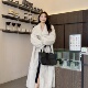 2025秋冬新款 立翻领年轻皮毛一体大衣高级感 真兔毛皮草外套女长款