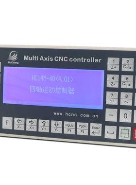 HC14M单双两2三3四五5六6轴液晶伺服闭环步进可编程控制器示教