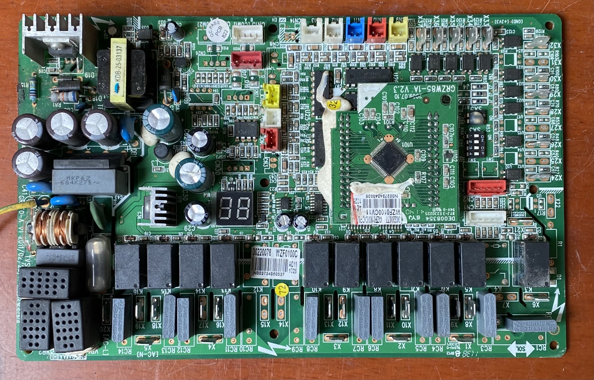 30220078 主板 WZF0100C适用于GL空调配件电脑板 GRZF0-A