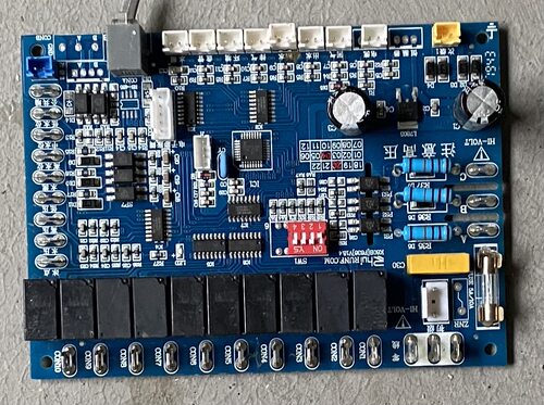 原装生能空气能空调电脑板 HUI RUNF.COM K80B(F334)V14.2