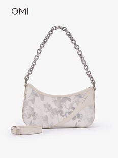 单肩斜挎包中国风腋下包链条包 时尚 欧米OMI小包包女2024夏季 新款